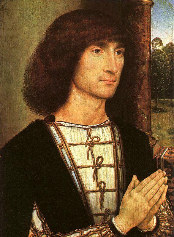 Hans Memling Portrait of a Young Man   www China oil painting art